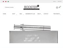 Tablet Screenshot of booster-p.com